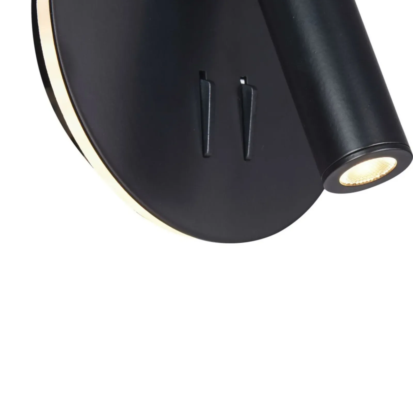 Sklep Kaja Okrągły kinkiet z włącznikiem C176-WL-01-6W-B IOS 176 | Kaja* Lampy Led