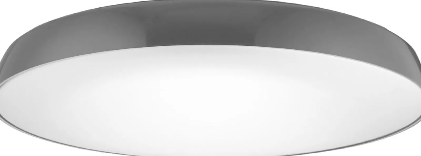 Sklep Kaja Okrągły, ledowy plafon ⌀55cm AZ2743 CORTONA 3000K GREY | Kaja* Plafony Klasyczne|Lampy Led