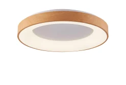 Sklep Kaja Okrągły plafon LED do sypialni ⌀60cm z pilotem AZ4993 SANTANA | Kaja* Plafony Nowoczesne|Lampy Led