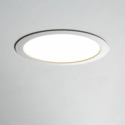 Sklep Kaja Okrągły plafon LED podtynkowy ⌀17cm 3000K 10540 MYKONOS LED | Kaja* Lampy Led|Oprawy Podtynkowe