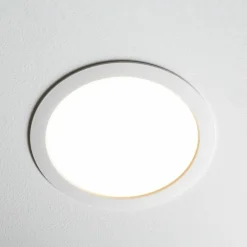 Sklep Kaja Okrągły plafon LED podtynkowy ⌀17cm 3000K 10540 MYKONOS LED | Kaja* Lampy Led|Oprawy Podtynkowe