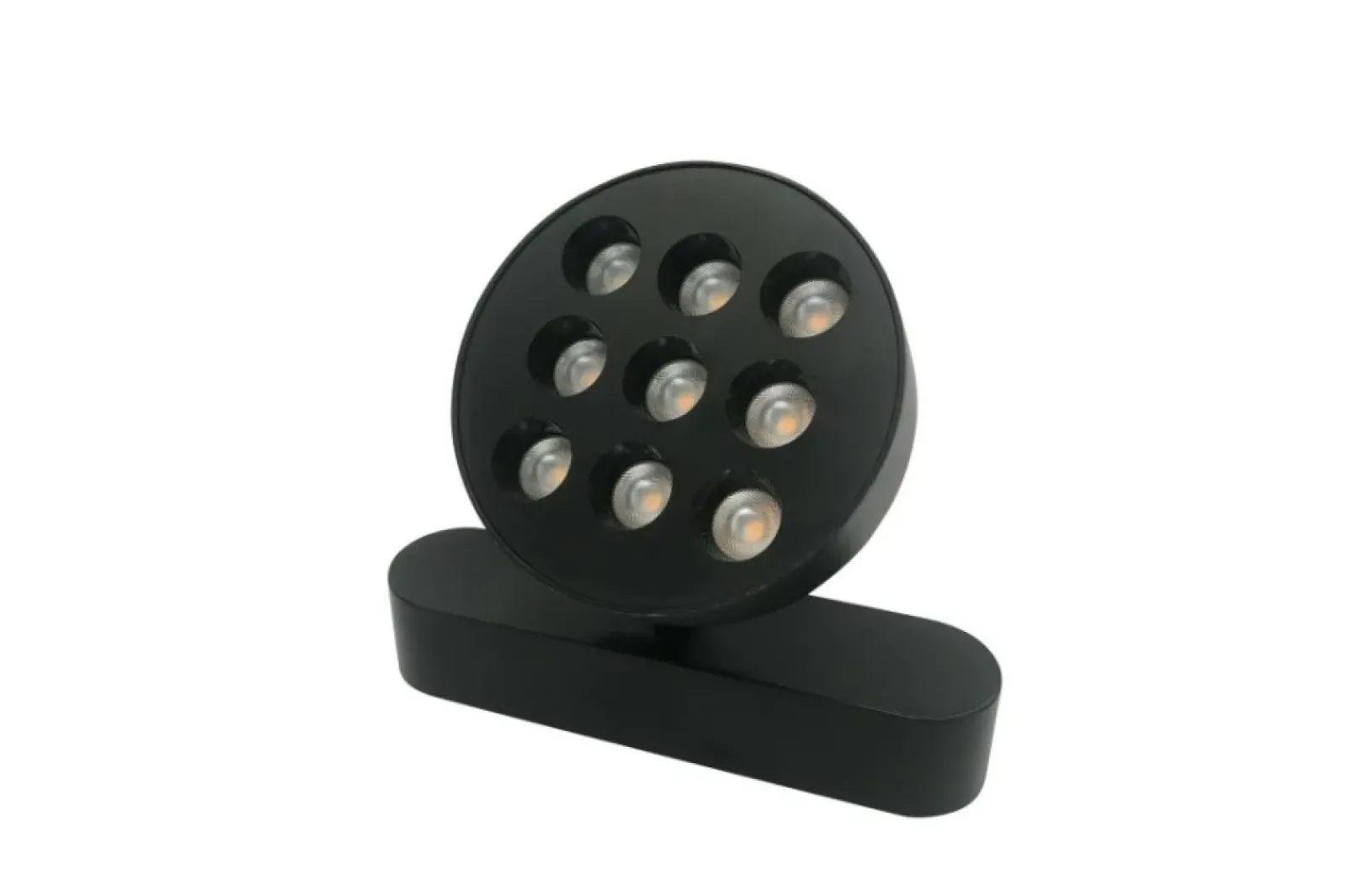 Sklep Kaja Okrągły, ruchomy reflektor do szynoprzewodu 9W AZ5126 NEO TRACK 48V* Lampy Led|Szynoprzewody Natynkowe