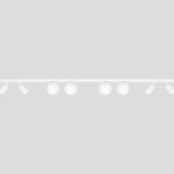 Sklep Kaja Ośmiopunktowa lampa sufitowa, listwa K-5498 z serii ANDI* Reflektory Sufitowe Podłużne - Na Listwie|Żyrandole Nowoczesne