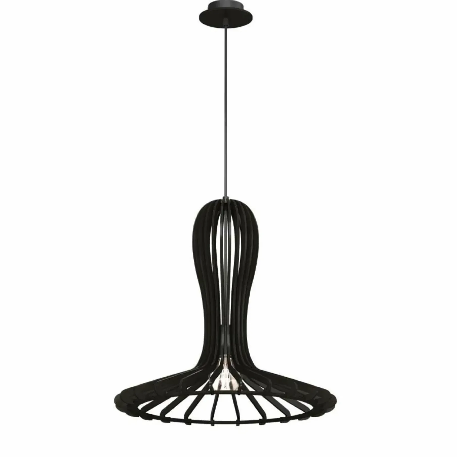 Sklep Kaja Ozdobna, drewniana lampa wisząca ANT 5021 RINA | Kaja Oświetlenie Store