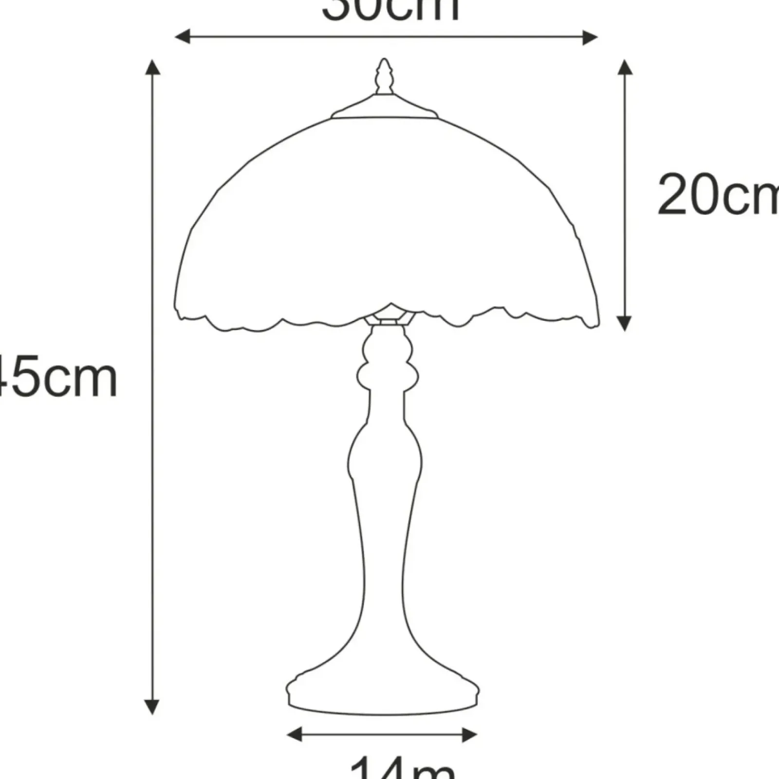 Sklep Kaja Ozdobna lampa stołowa z solidną podstawą K-G12835 z serii ROSE* Tradycyjne Lampki Stołowe|Lampki Stołowe Retro