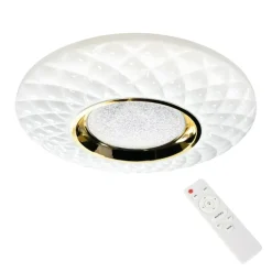 Sklep Kaja Ozdobna lampa sufitowa, plafon z pilotem ML7908 z serii TOKYO | Kaja Oświetlenie* Lampy Led|Plafony Nowoczesne