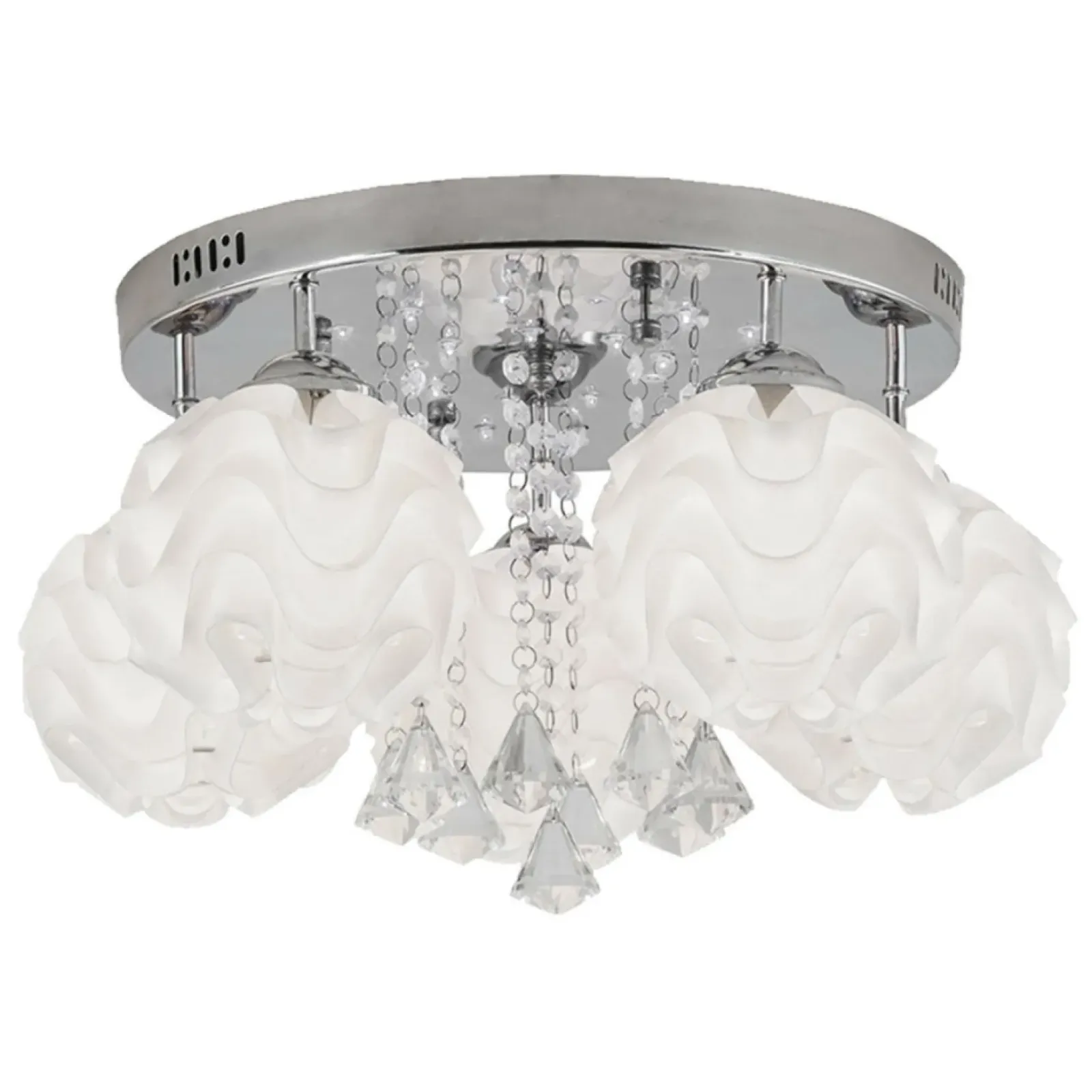 Sklep Kaja Ozdobna lampa sufitowa z kryształkami LP-119/5C SADA | Kaja Outlet