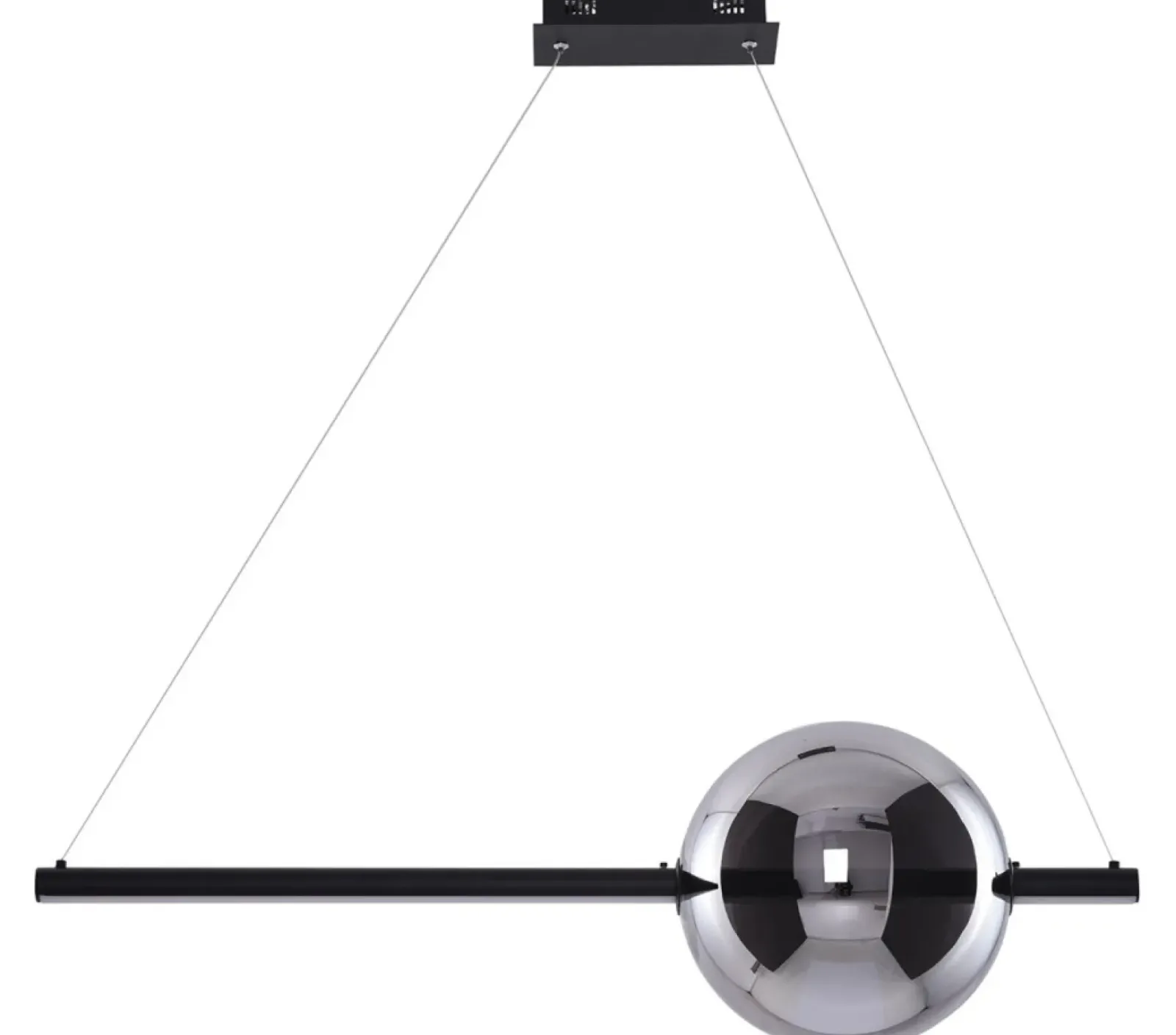 Sklep Kaja Ozdobna lampa wisząca LED ze ściemniaczem AZ3351 SANDRA | Kaja czarny Clearance
