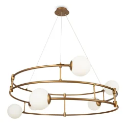Sklep Kaja Ozdobna lampa wisząca na bazie okręgu MOD317PL-06G z serii BALANCE złoty Hot