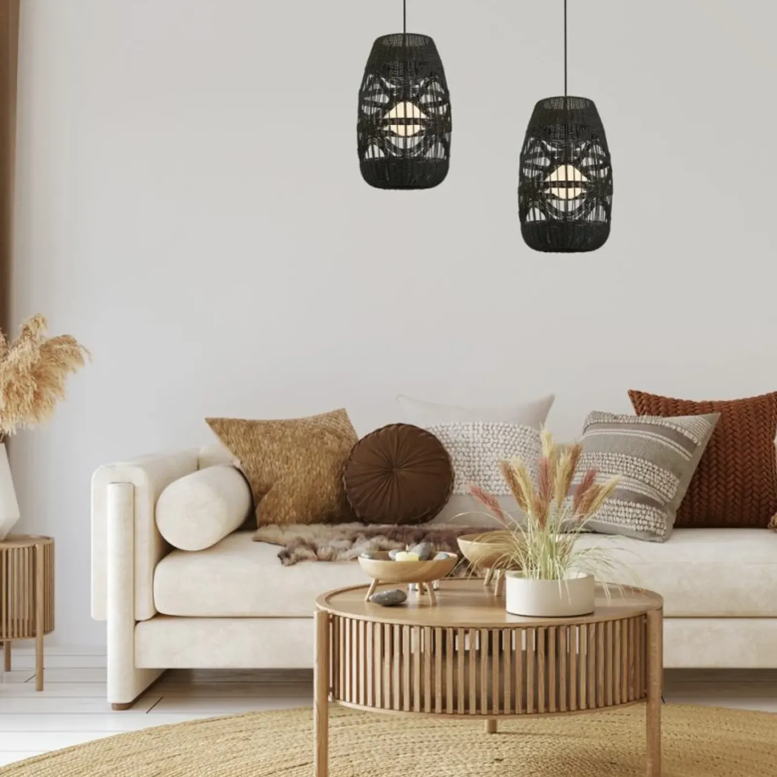 Sklep Kaja Ozdobna lampa wisząca w stylu rustykalnym ML0354 ARONA | Kaja Flash Sale