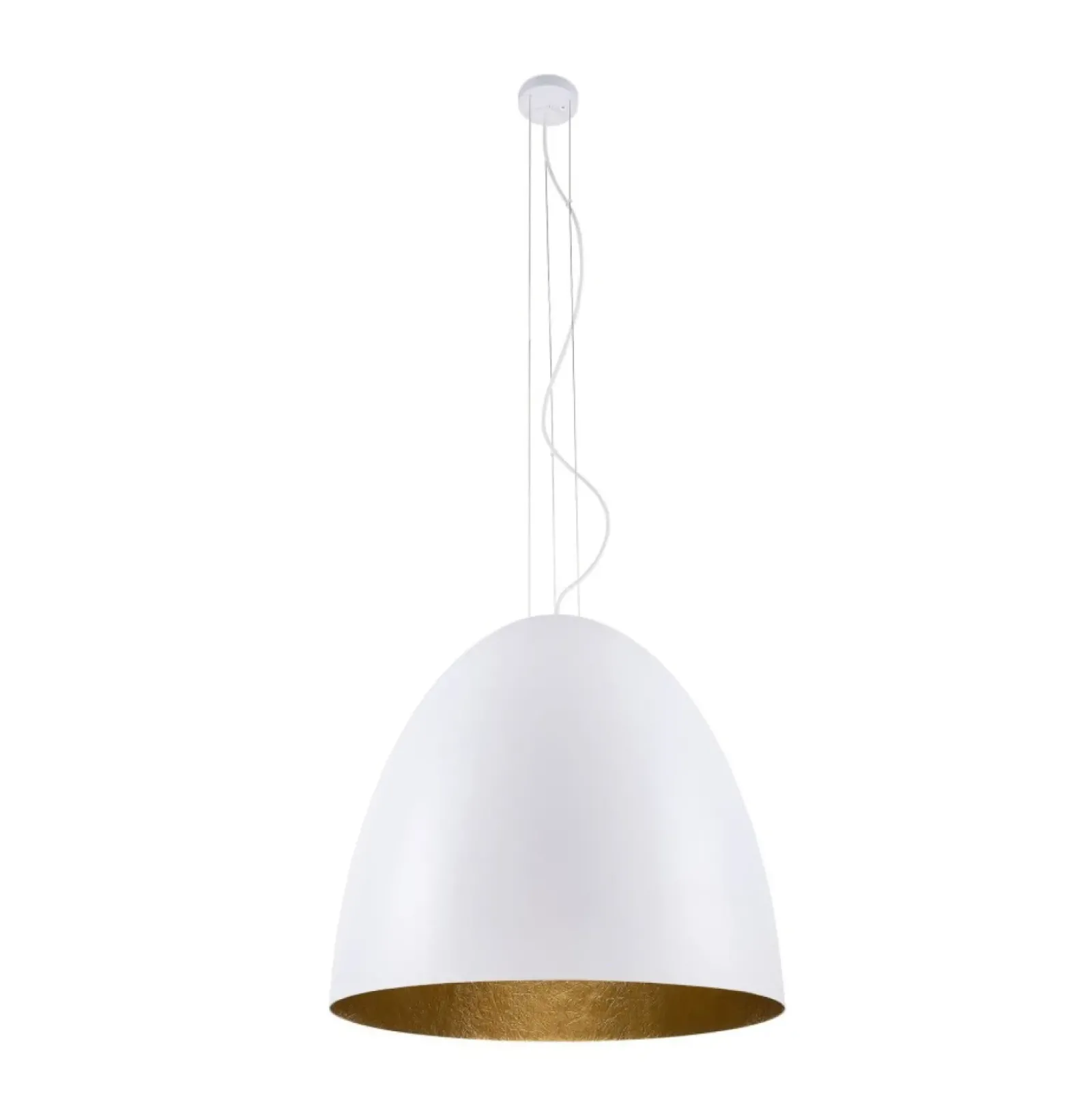 Sklep Kaja Ozdobna lampa wisząca z kloszem na pięć żarówek 9023 | Kaja biały Flash Sale