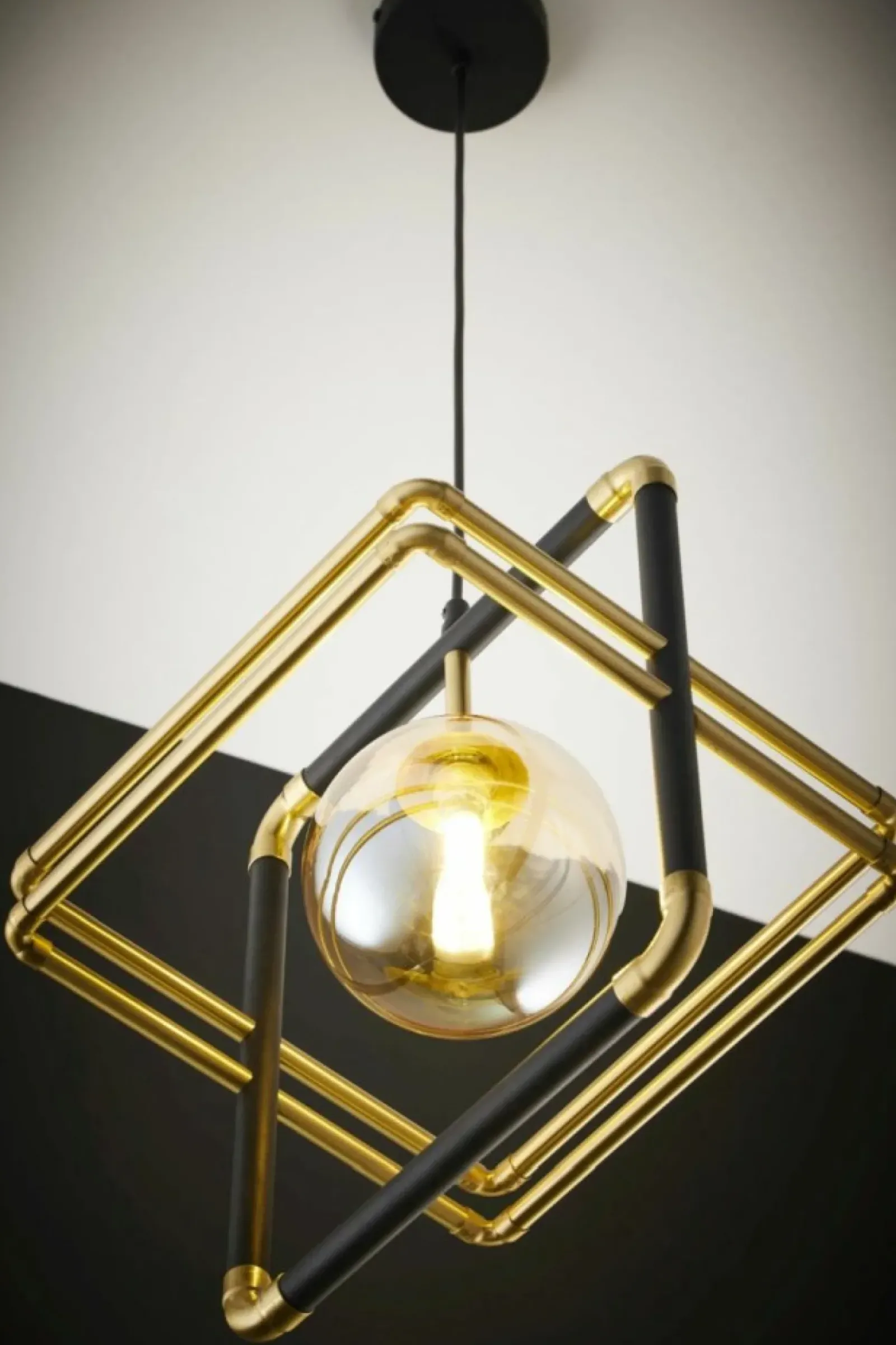 Sklep Kaja Ozdobna, pojedyncza lampa wisząca JUP 2025 FR 1 CZ/MS BU z serii FIO Best Sale