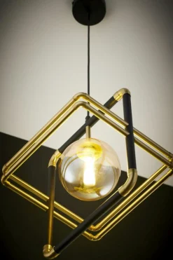 Sklep Kaja Ozdobna, pojedyncza lampa wisząca JUP 2025 FR 1 CZ/MS BU z serii FIO Best Sale