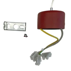 Sklep Kaja Ozdobna, punktowa lampa wisząca tuba LP-894/1P RED LUNGO | Kaja Fashion