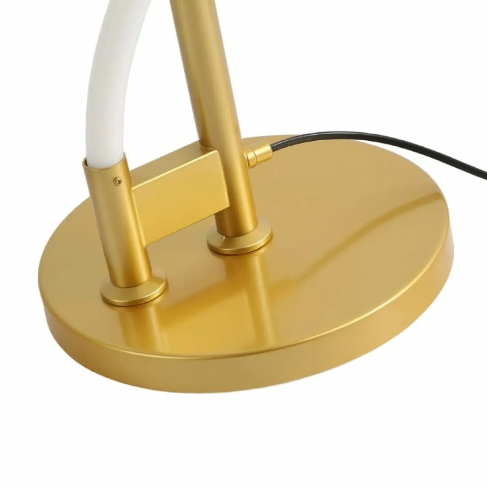 Sklep Kaja Ozdobna, złota lampa stojąca LED ABR-EOS-G-30W SPIRALI | Kaja* Lampy Led