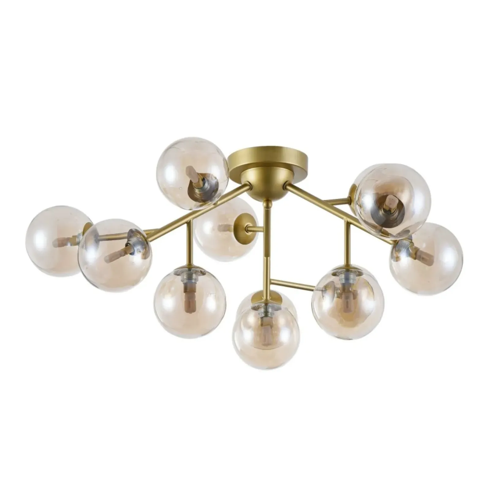 Sklep Kaja Ozdobna, złota lampa sufitowa MOD545PL-12G DALLAS | Kaja Oświetlenie złoty Discount