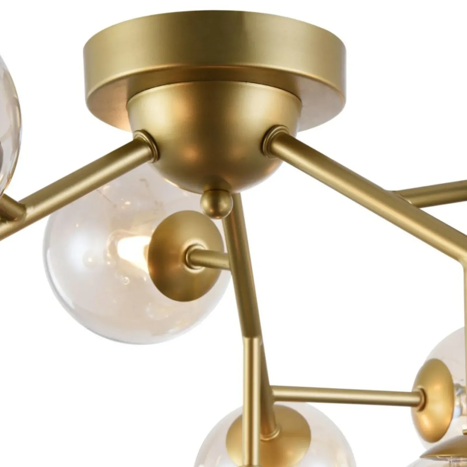 Sklep Kaja Ozdobna, złota lampa sufitowa MOD545PL-12G DALLAS | Kaja Oświetlenie złoty Discount