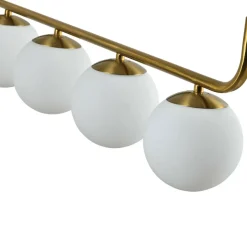 Sklep Kaja Ozdobna, złota lampa wisząca nad stół LP-005/4L GD ALISA | Kaja Best Sale