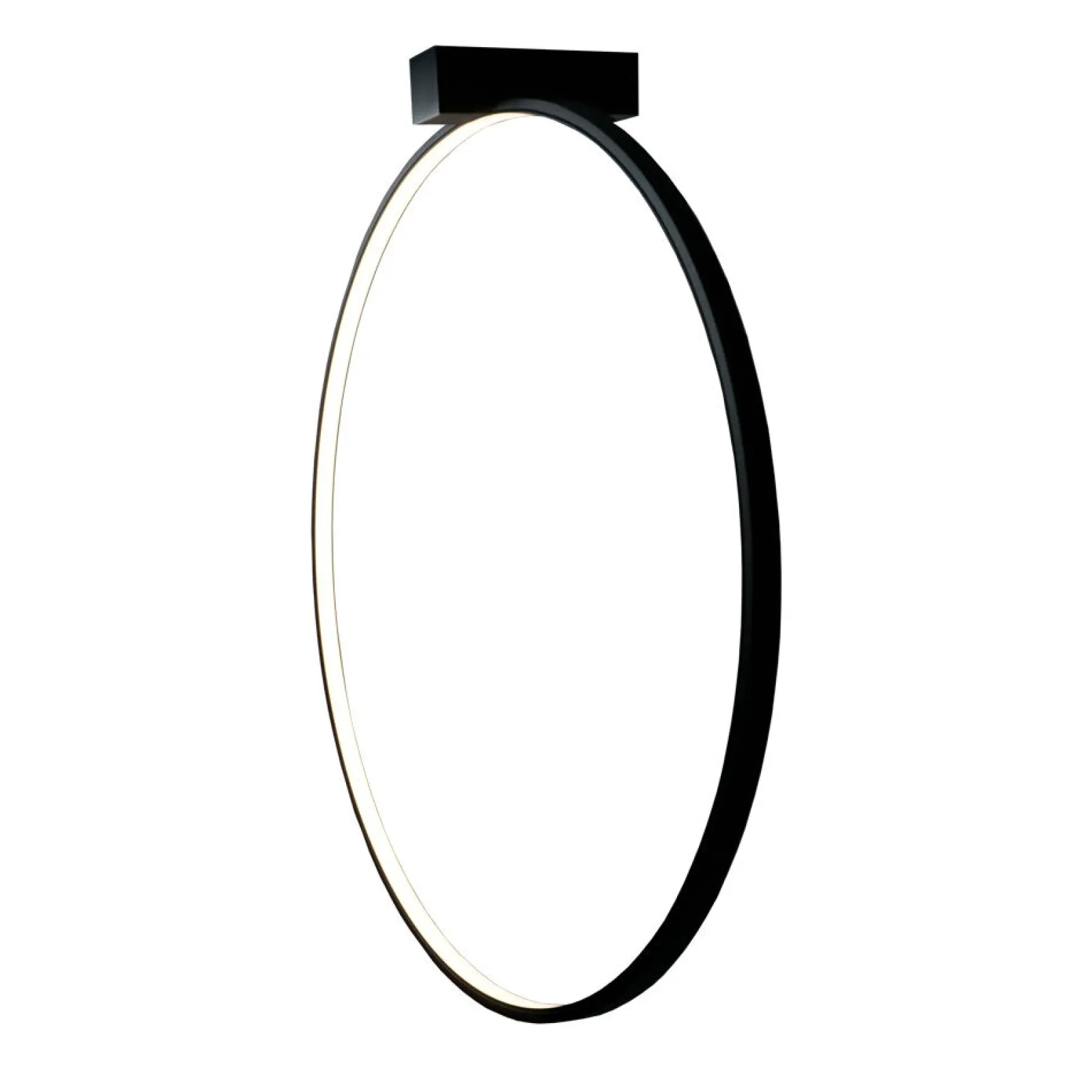 Sklep Kaja Ozdobny kinkiet, duże koło LED ⌀87cm 3000K ANT 4310 AGARO | Kaja* Lampy Led