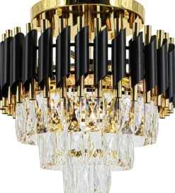 Sklep Kaja Pałacowa lampa sufitowa z kryształkami 6260/4B TR BL TOLEDO | Kaja Sale