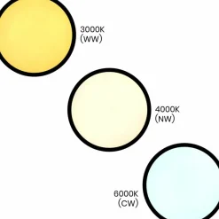 Sklep Kaja Płaska lampa sufitowa LED 3000K - 6000K ⌀60cm ML0442 MAQ | Kaja* Lampy Led|Plafony Klasyczne