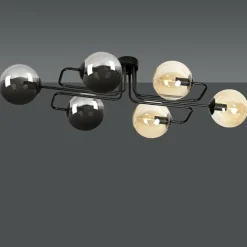 Sklep Kaja Personalizowana lampa sufitowa z kloszami 834/6A2 | Kaja Oświetlenie Flash Sale