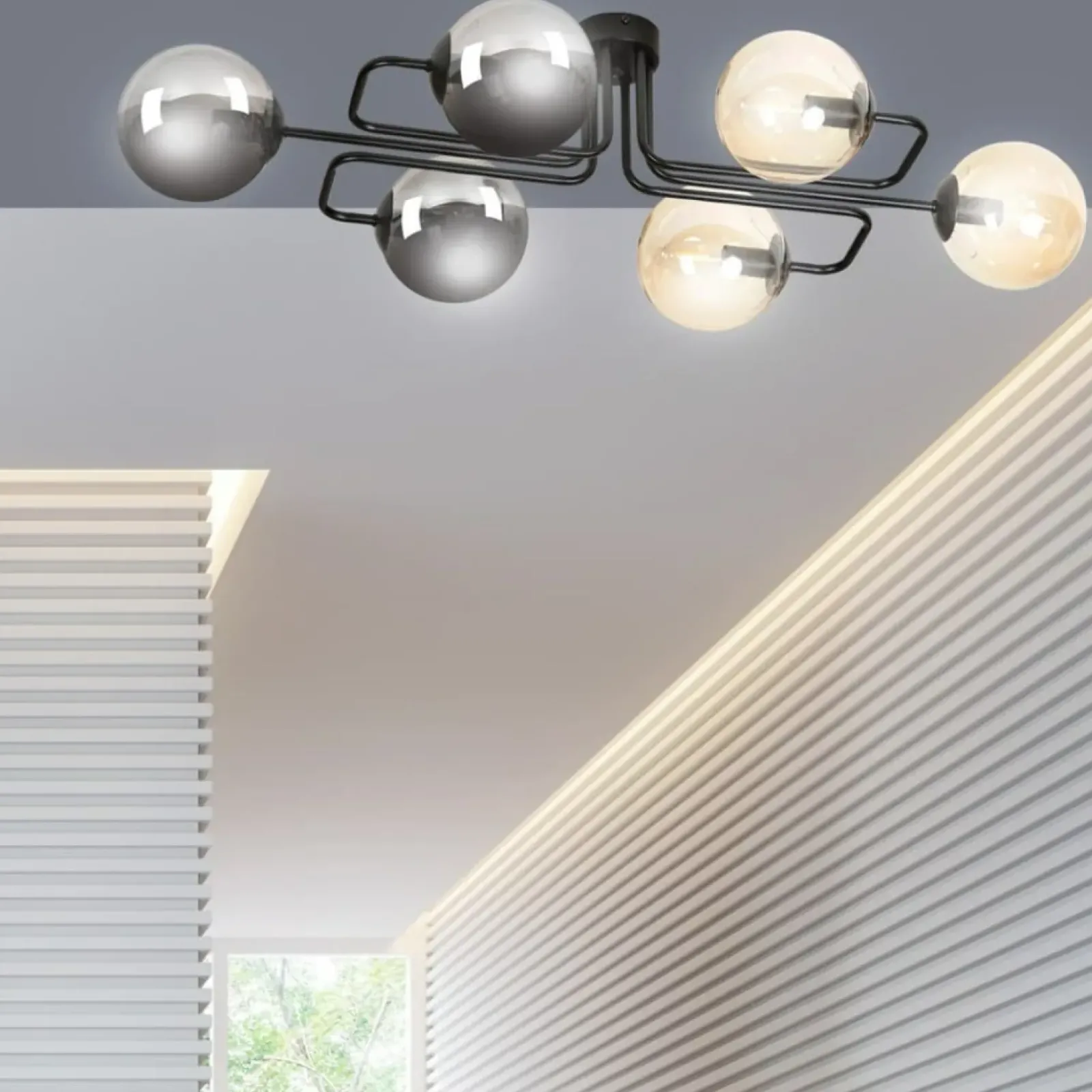 Sklep Kaja Personalizowana lampa sufitowa z kloszami 834/6A2 | Kaja Oświetlenie Flash Sale