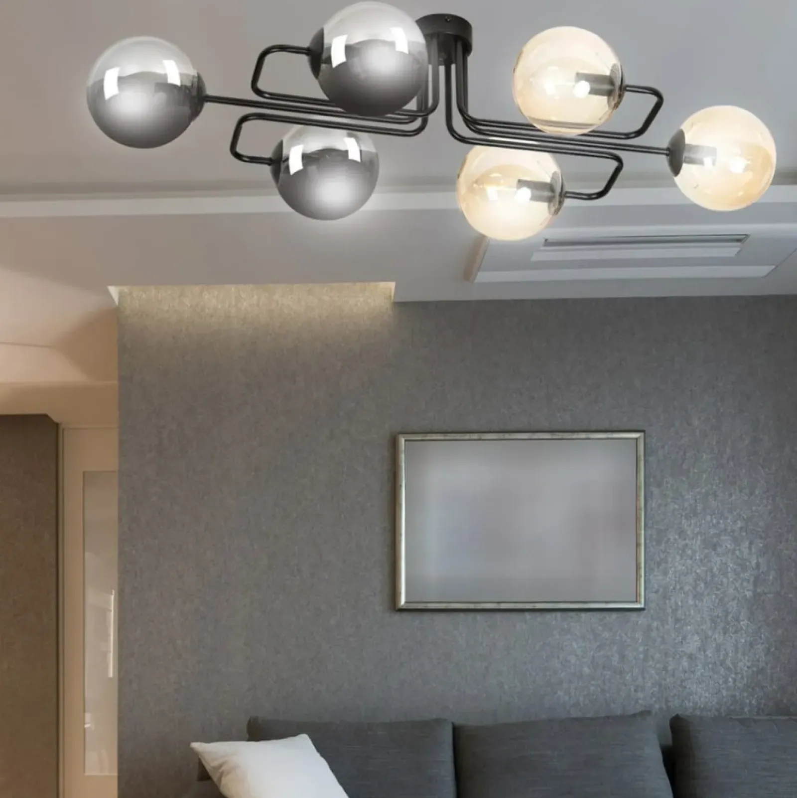 Sklep Kaja Personalizowana lampa sufitowa z kloszami 834/6A2 | Kaja Oświetlenie Flash Sale