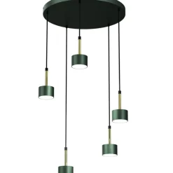 Sklep Kaja Pięć punktów świetlnych, lampa wisząca MLP7769 z serii ARENA | Kaja Oświetlenie Shop