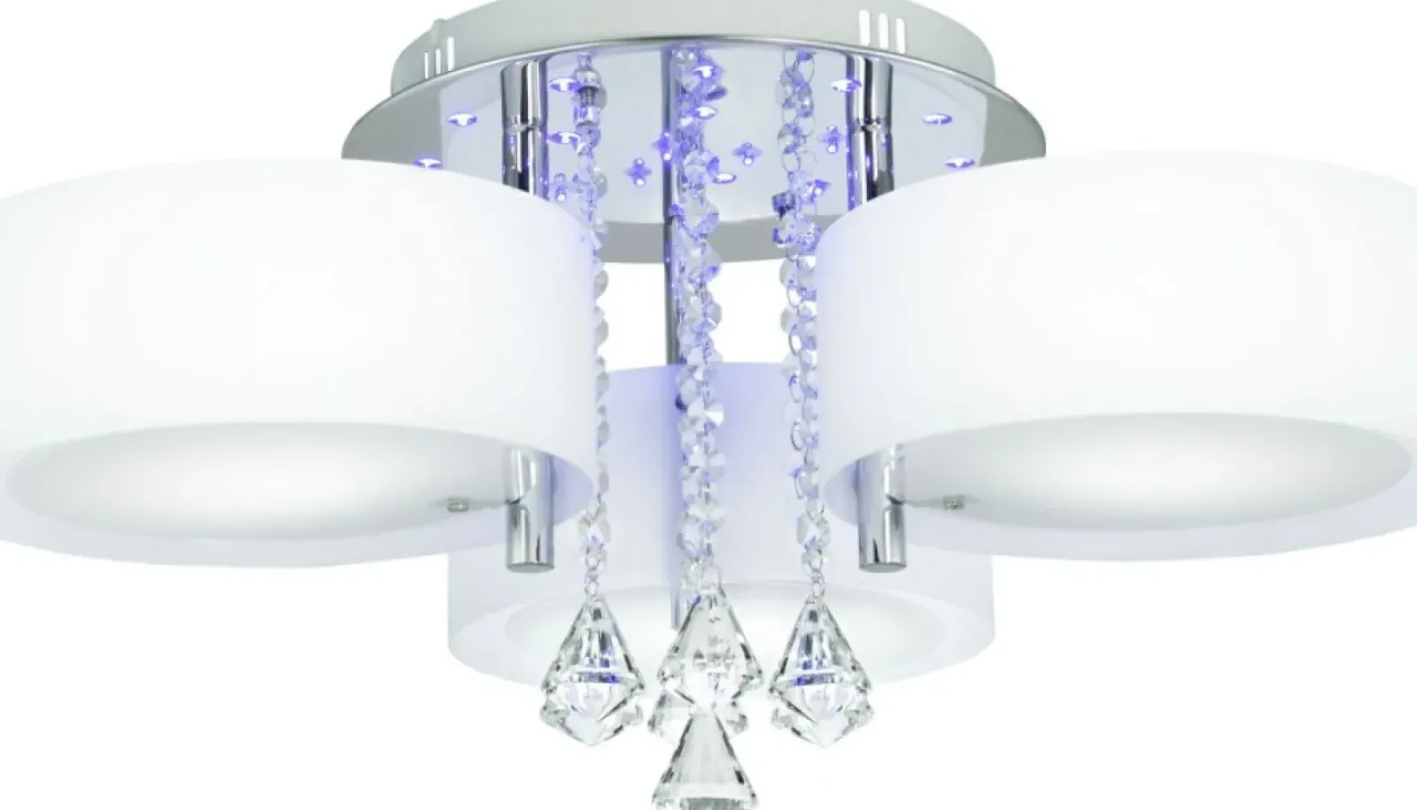 Sklep Kaja Piękna lampa sufitowa z funkcją sleep DRS8006/3 8C | Kaja Oświetlenie chrom New