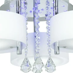 Sklep Kaja Piękna lampa sufitowa z funkcją sleep DRS8006/3 8C | Kaja Oświetlenie chrom New