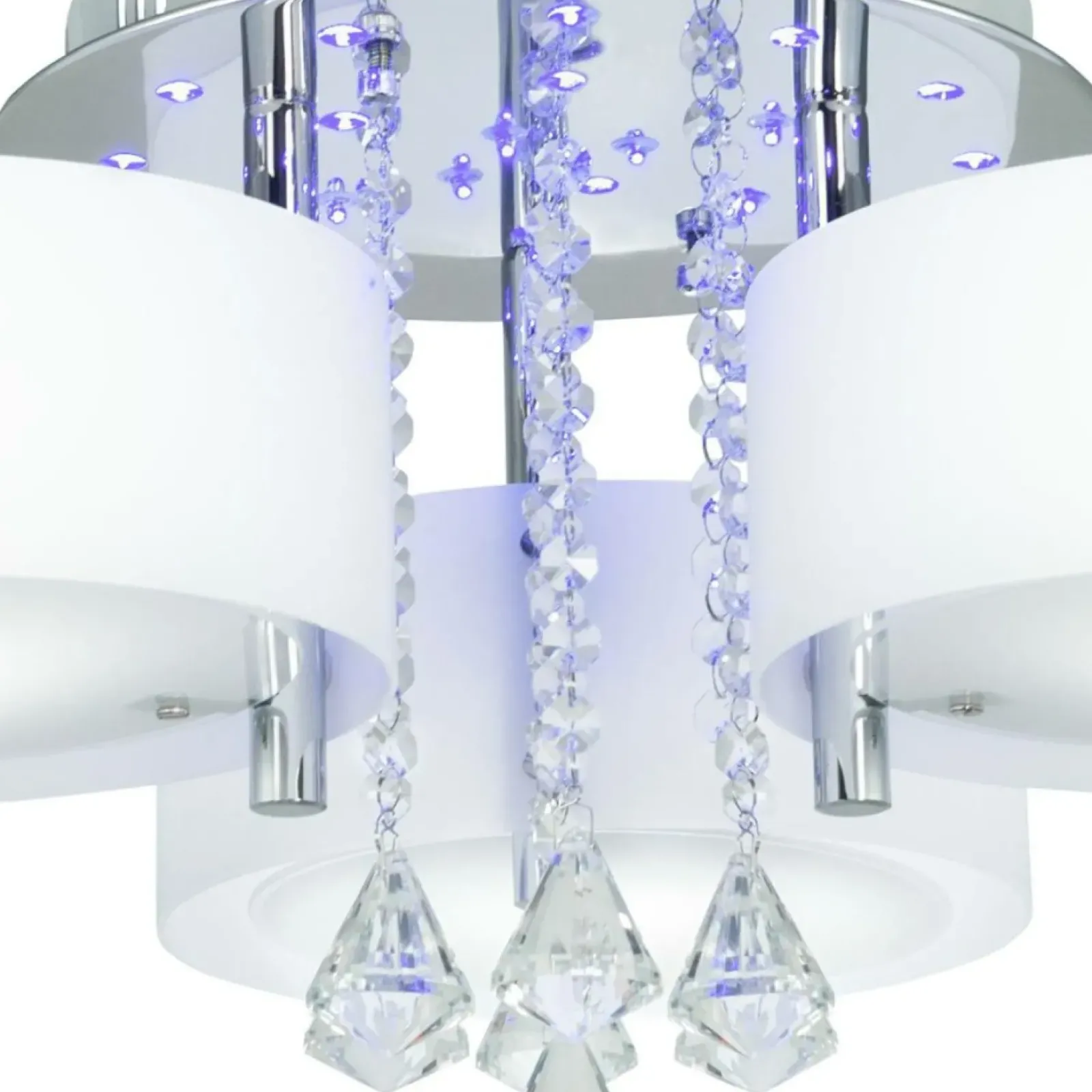 Sklep Kaja Piękna lampa sufitowa z funkcją sleep DRS8006/3 8C | Kaja Oświetlenie chrom New