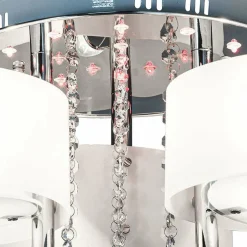 Sklep Kaja Piękna lampa sufitowa z funkcją sleep DRS8006/3 8C | Kaja Oświetlenie chrom New