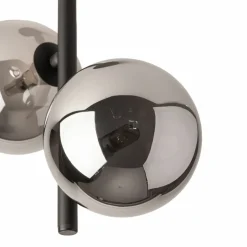 Sklep Kaja Pionowa lampa sufitowa z lustrzanymi kloszami TK 6706 z serii ESTERA czarny Hot