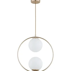 Sklep Kaja Pionowa lampa wisząca, mleczne klosze AL 62442 z serii AVIA Shop