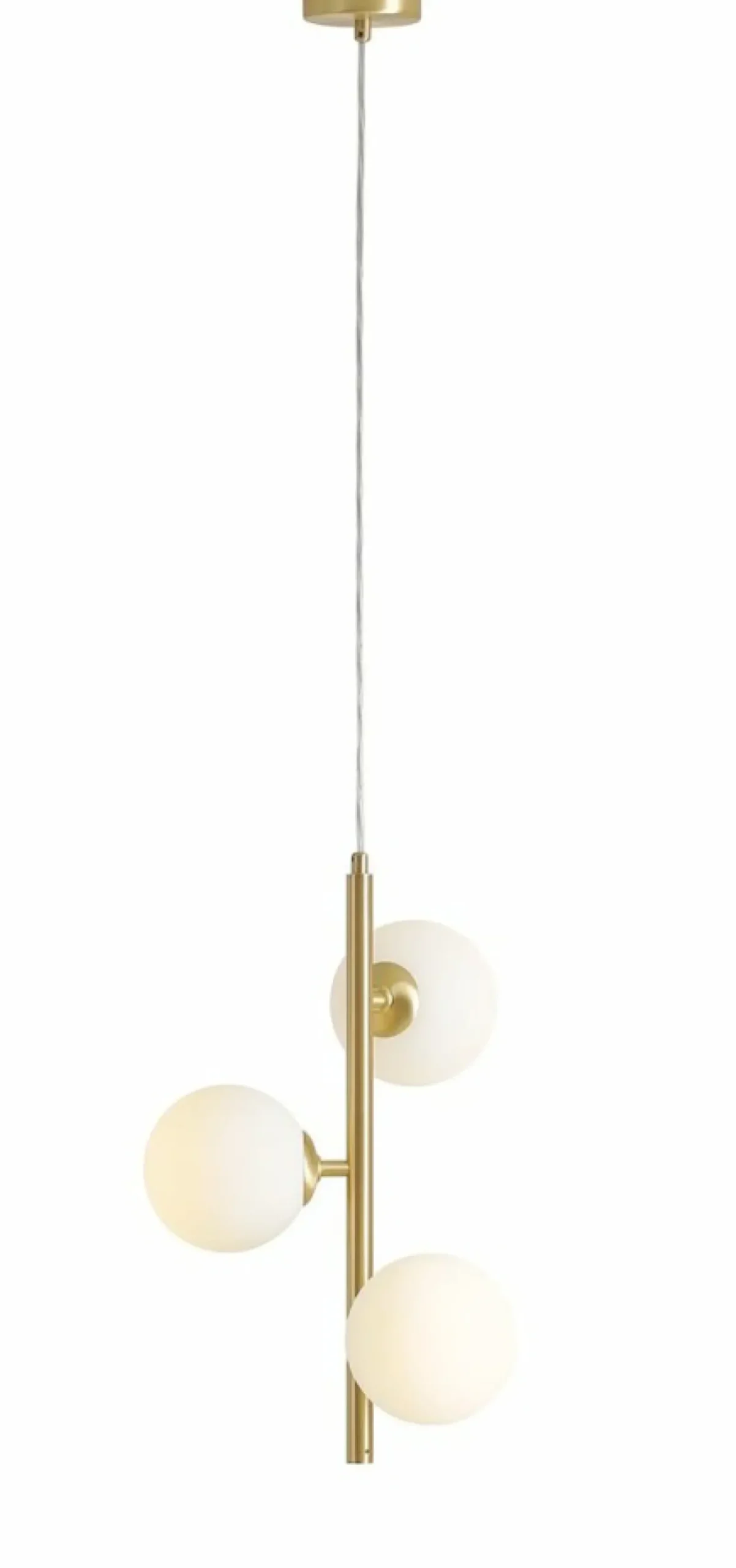 Sklep Kaja Pionowa lampa wisząca z kulistymi kloszami 1120E40_S z serii FIN Zadzwońporabattel.783200183(8-16)/mailsklep@kaja.com.pl Cheap