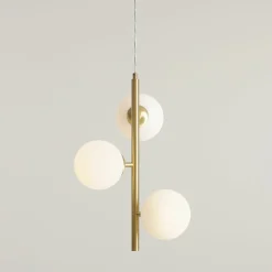 Sklep Kaja Pionowa lampa wisząca z kulistymi kloszami 1120E40_S z serii FIN Zadzwońporabattel.783200183(8-16)/mailsklep@kaja.com.pl Cheap