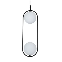 Sklep Kaja Pionowa, owalna lampa wisząca z kloszami 32-10155 CORDEL | Kaja Fashion