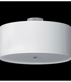 Sklep Kaja Plafon ⌀50cm z klasycznym, białym abażurem 67573 RONDO | Kaja* Plafony Nowoczesne