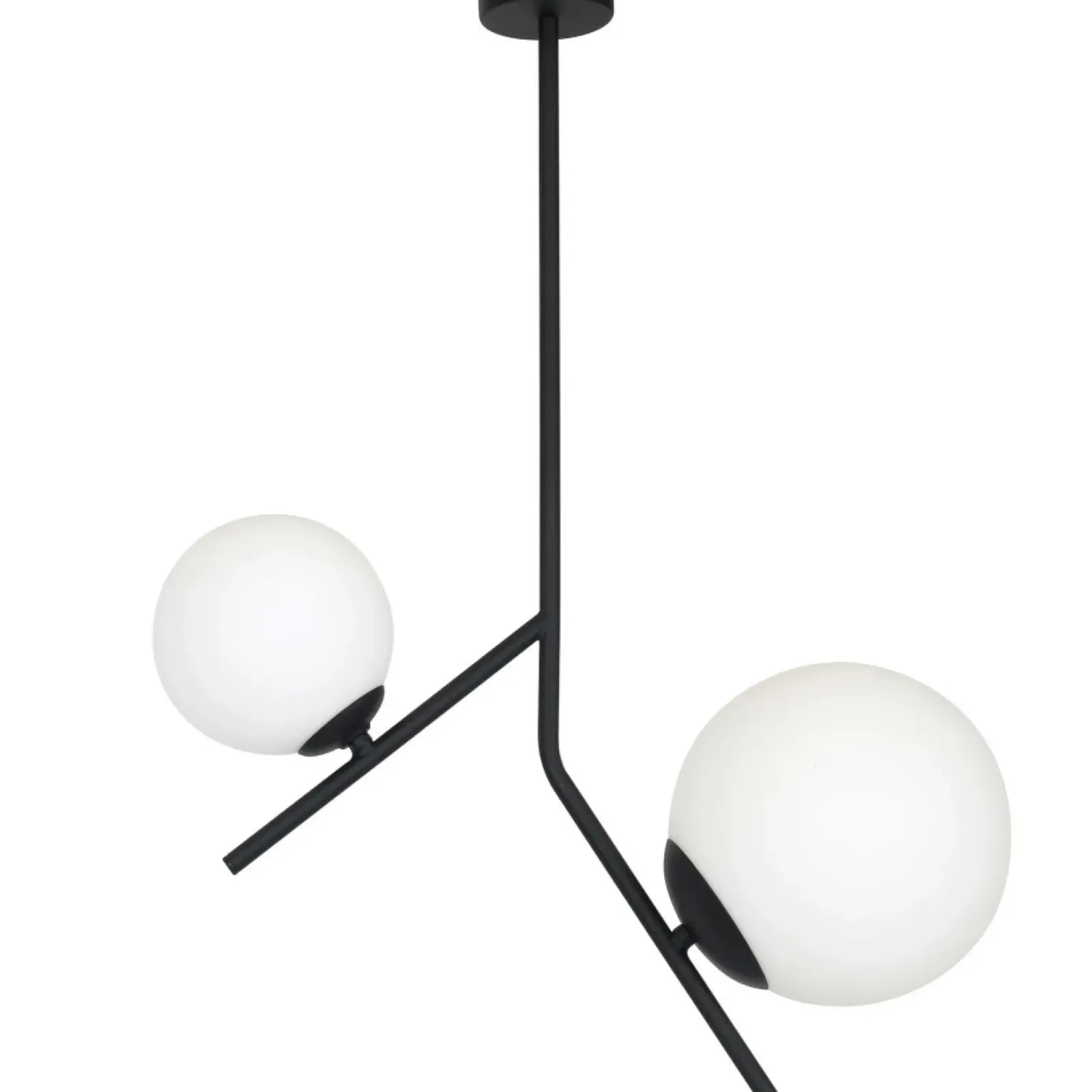 Sklep Kaja Plafon czarny z kloszami kulami 1011PL/H1 2-PŁ LUNA | Kaja Oświetlenie Zadzwońporabattel.783200183(8-16)/mailsklep@kaja.com.pl Cheap