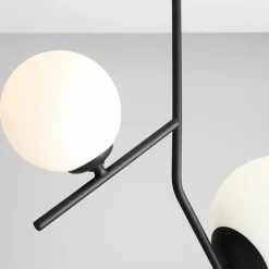 Sklep Kaja Plafon czarny z kloszami kulami 1011PL/H1 2-PŁ LUNA | Kaja Oświetlenie Zadzwońporabattel.783200183(8-16)/mailsklep@kaja.com.pl Cheap