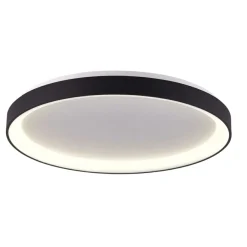 Sklep Kaja Plafon LED do salonu ⌀78 PLF-53675-078RC-BK-3KS4K-TRDIMM VICO | Kaja* Lampy Led|Plafony Nowoczesne
