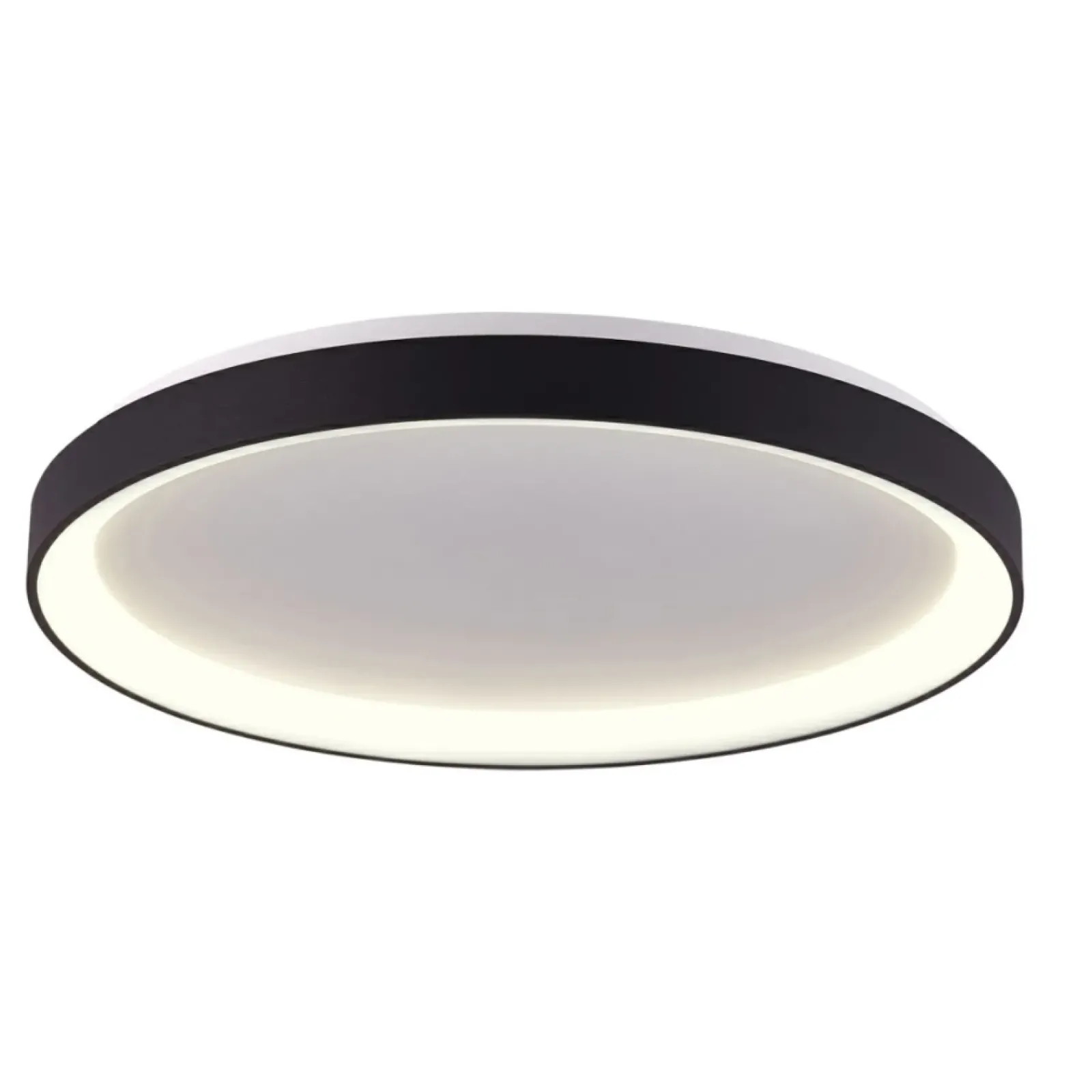 Sklep Kaja Plafon LED do salonu ⌀78 PLF-53675-078RC-BK-3KS4K-TRDIMM VICO | Kaja* Lampy Led|Plafony Nowoczesne