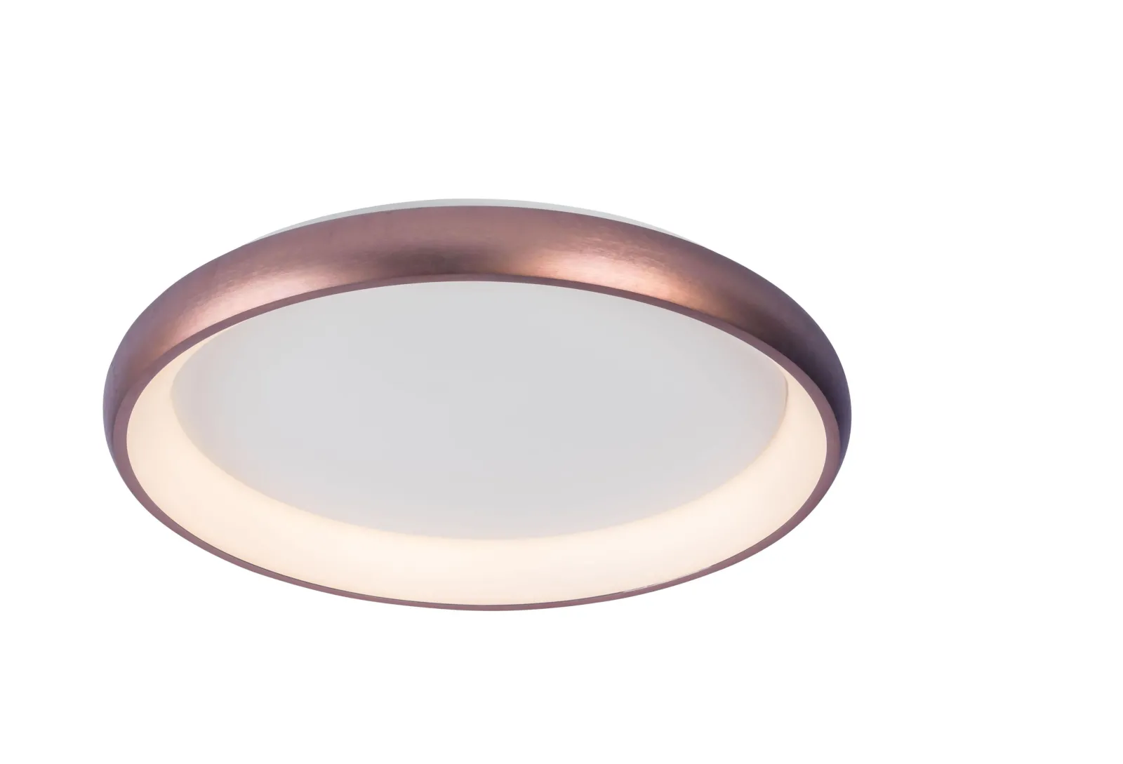 Sklep Kaja Plafon LED w kolorze kawy koło ⌀41cm z pilotem AZ5068 ANTONIO | Kaja* Plafony Nowoczesne|Lampy Led