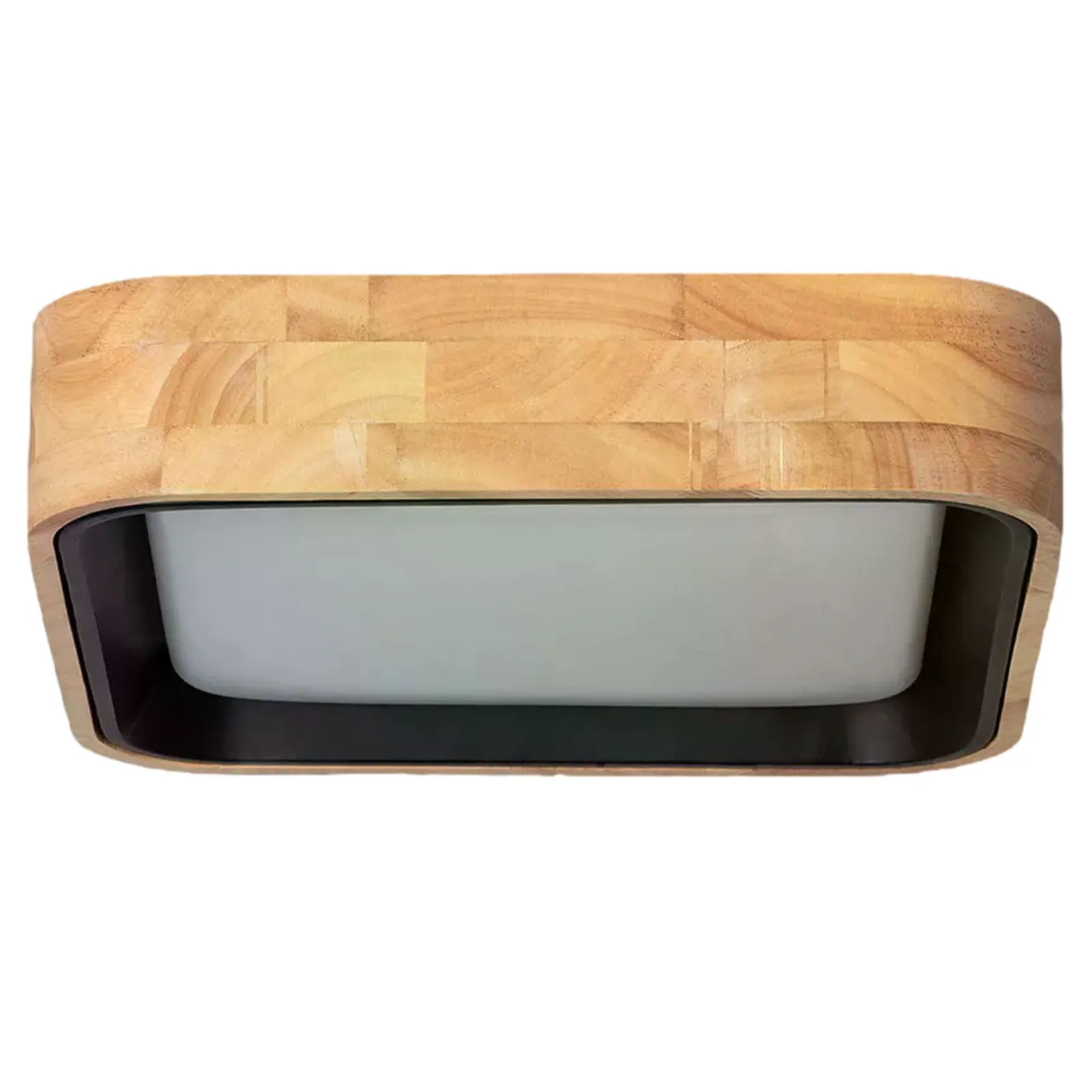 Sklep Kaja Plafon LED z elementami drewna ABR-PLKDM-15W-CCT NATURALE | Kaja* Plafony Nowoczesne|Lampy Led