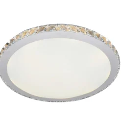 Sklep Kaja Plafon LED z kryształowym brzegiem ⌀38cm AZ1592 GALLANT | Kaja* Lampy Led|Plafony Klasyczne