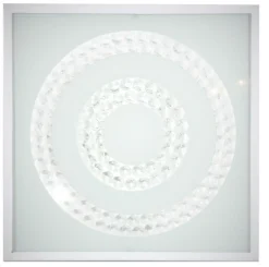 Sklep Kaja Plafon LED ze zdobionym kloszem 29x29 10-64493 LUX | Kaja Oświetlenie* Lampy Led