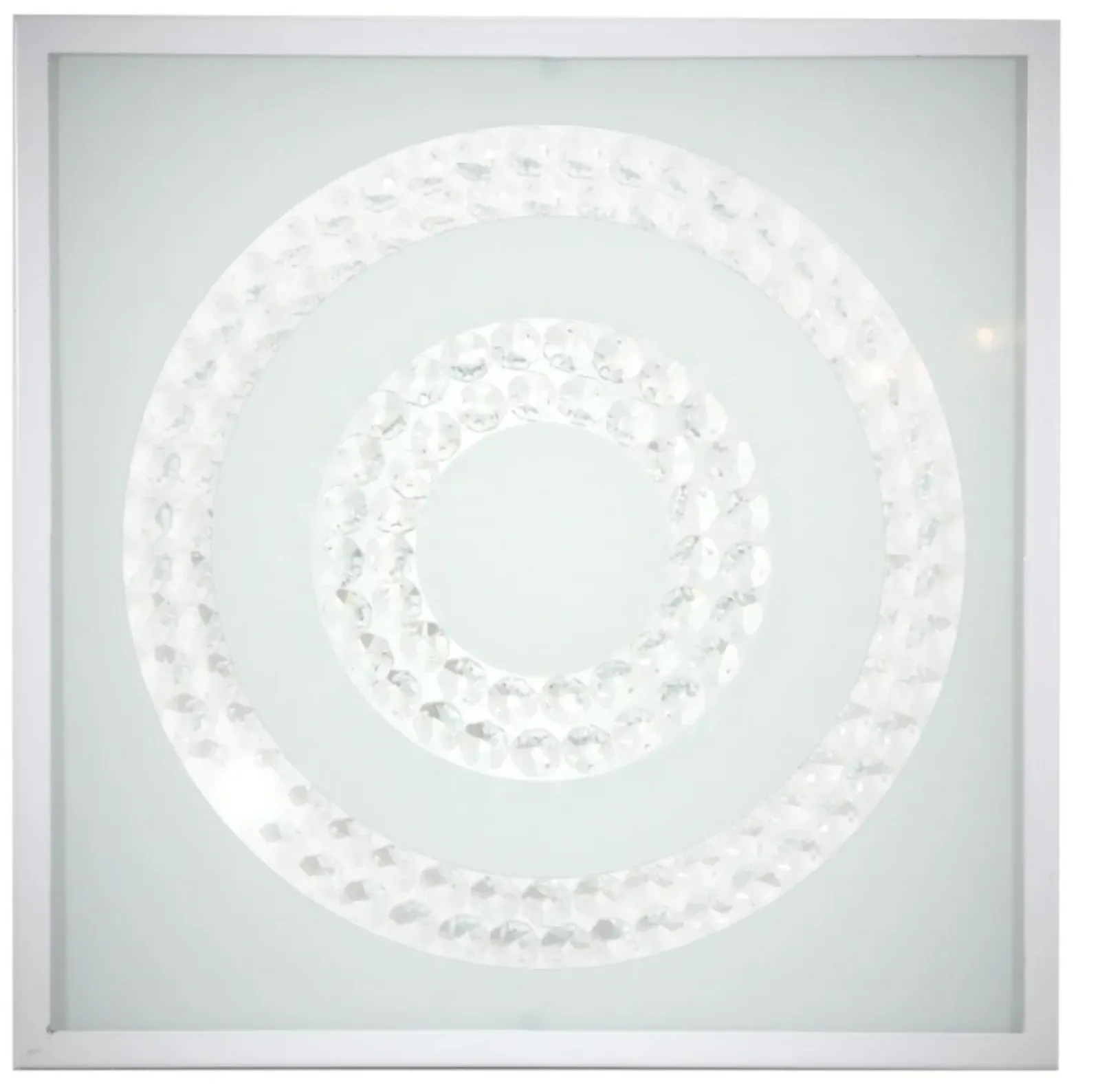 Sklep Kaja Plafon LED ze zdobionym kloszem 29x29 10-64493 LUX | Kaja Oświetlenie* Lampy Led