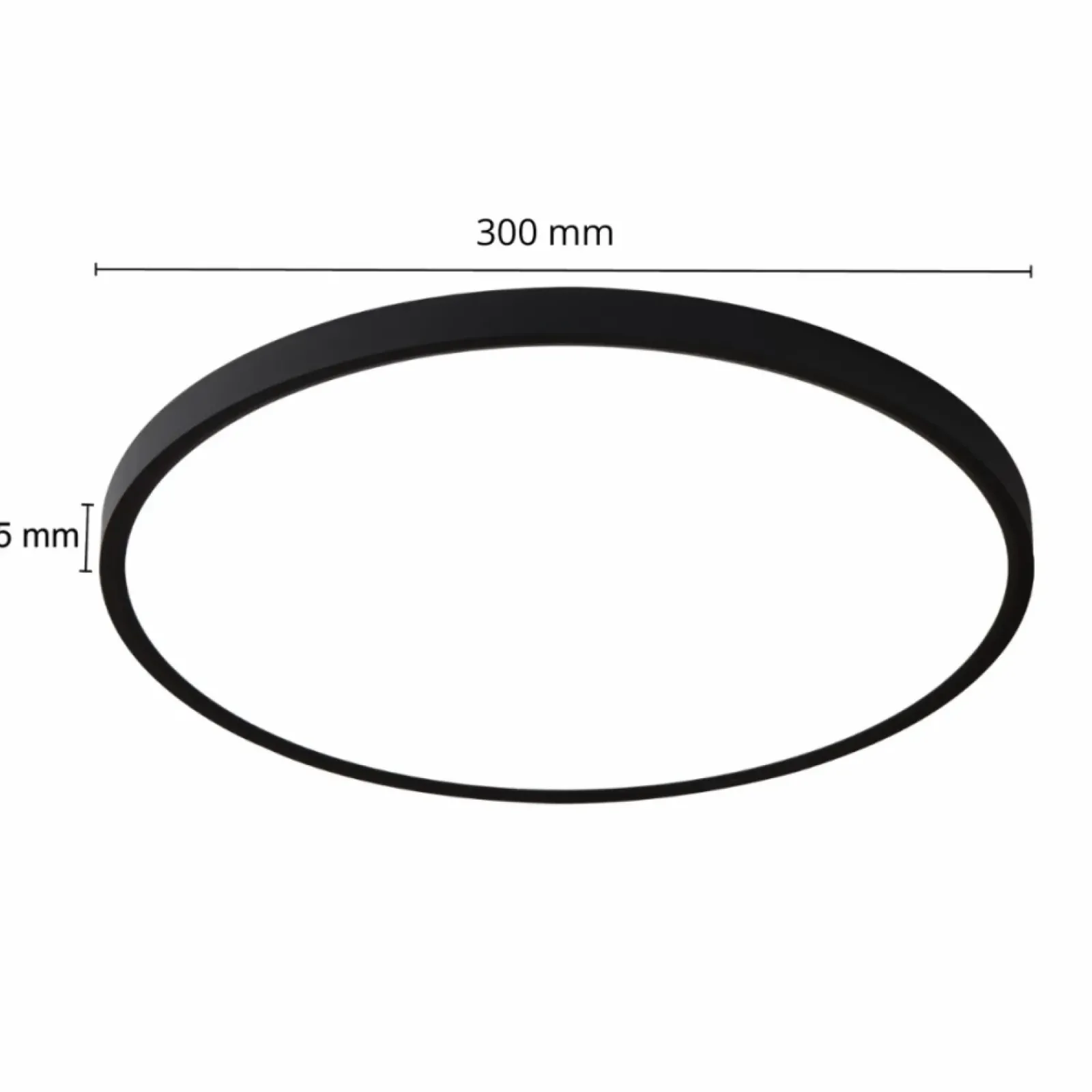 Sklep Kaja Plafon LED ze zmienną barwą ⌀30cm LP-2505/1C-30 BK CALIFORNIA | Kaja* Lampy Led|Plafony Nowoczesne