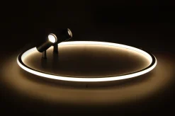 Sklep Kaja Plafon z wbudowanym LED-em, z reflektorami K-8192 z serii LOGAN | Kaja Oświetlen* Plafony Nowoczesne|Lampy Led